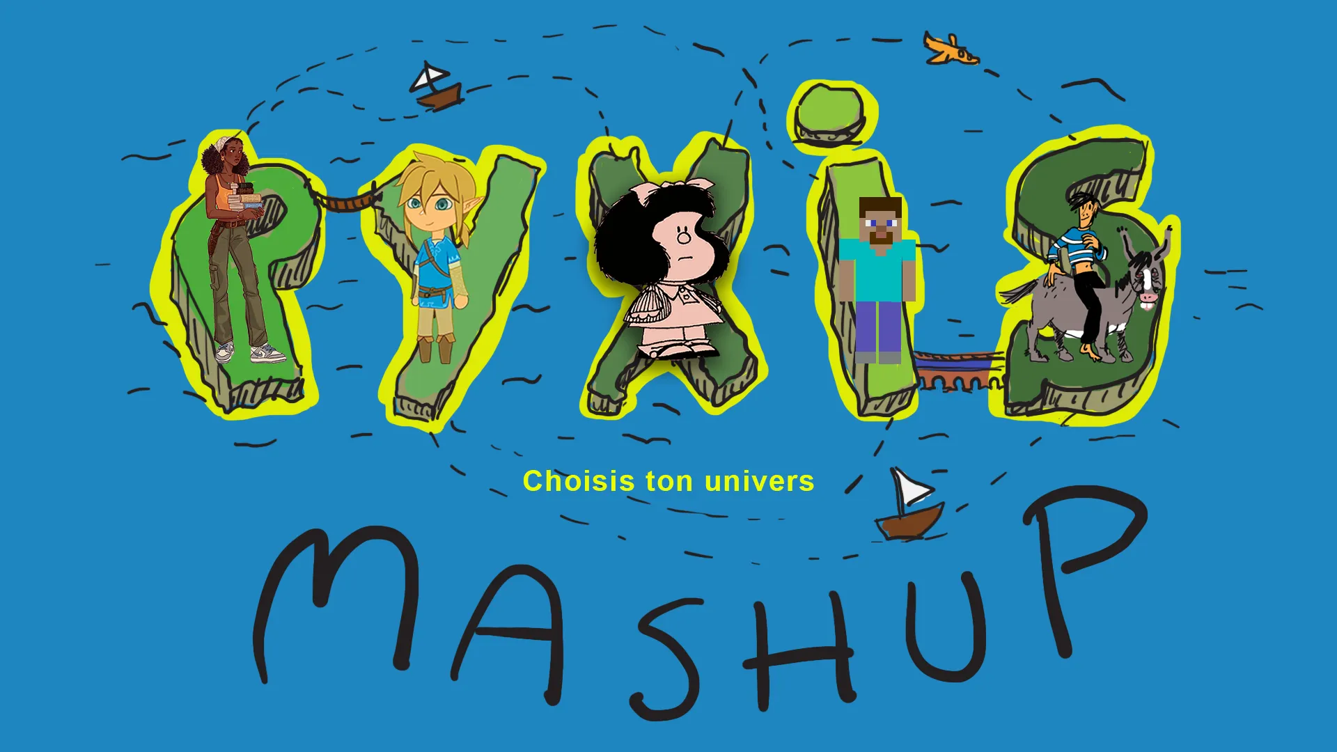 Pyxis Mashup title screen